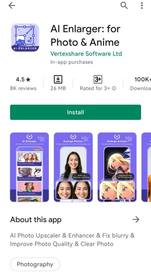 AI Enlarger: for Photo & Anime - Apps on Google Play