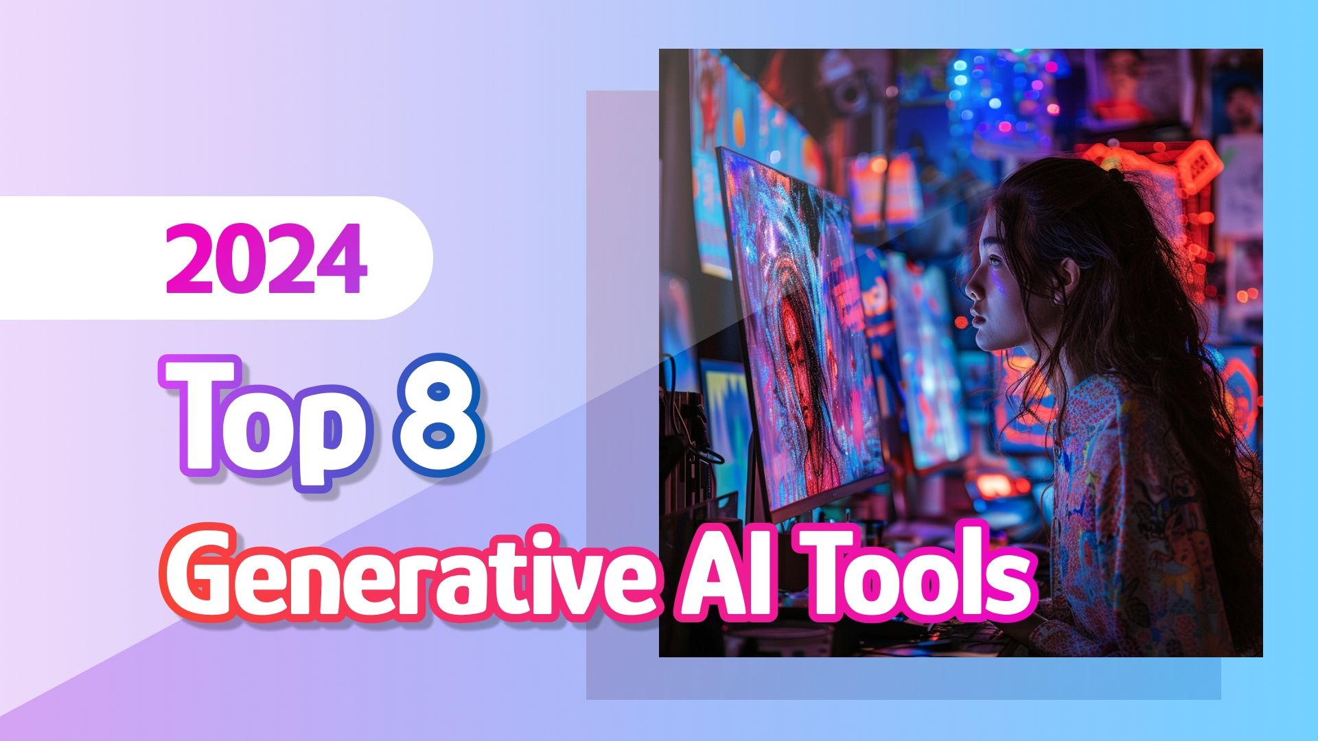 Top 8 Generative AI Tools in 2024